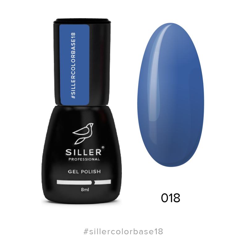 Siller Color Base No18/Blue (8ml) - All Pro Beauty
