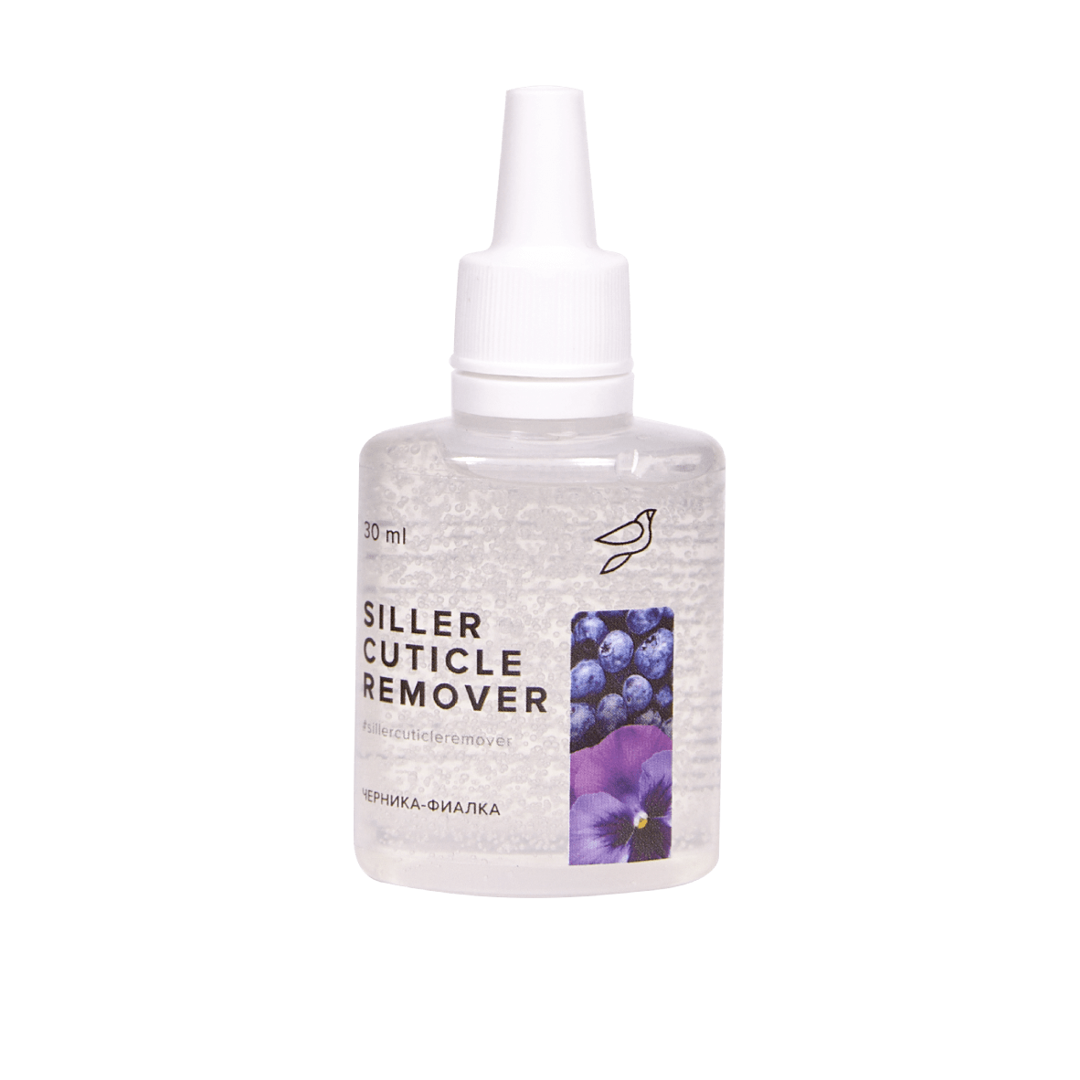 Siller Cuticle Remover - cuticle remover, 30ml . — blueberry-violet - All Pro Beauty