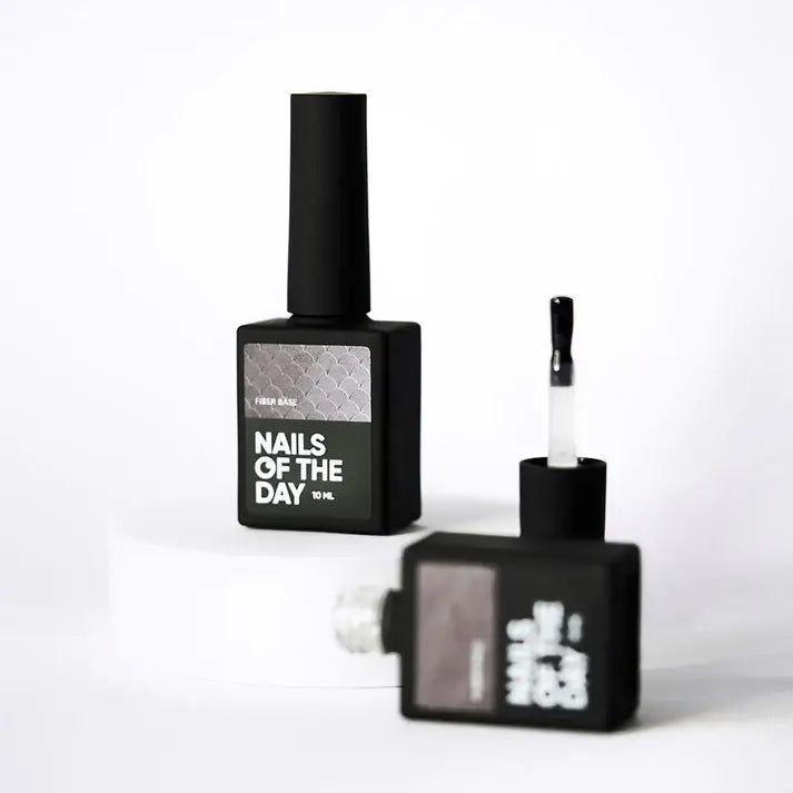NAILSOFTHEDAY Fiber base – основа для нігтів з нейлоновими волокнами, (10 мл , 30 мл) — 10 мл