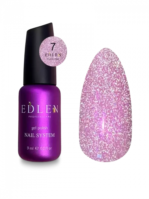 Гель-лак Edlen Flash Fire 07 (9 мл)