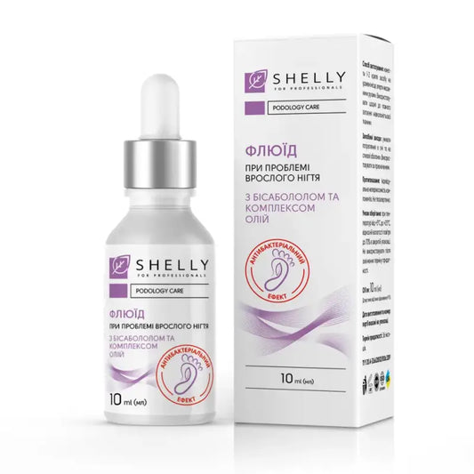 Fluid for the problem of an ingrown nail with an antibacterial effect Shelly 10 ml
