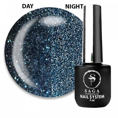 Saga Professional Fiery Gel-polish No27 Sea blue (9ml) - All Pro Beauty