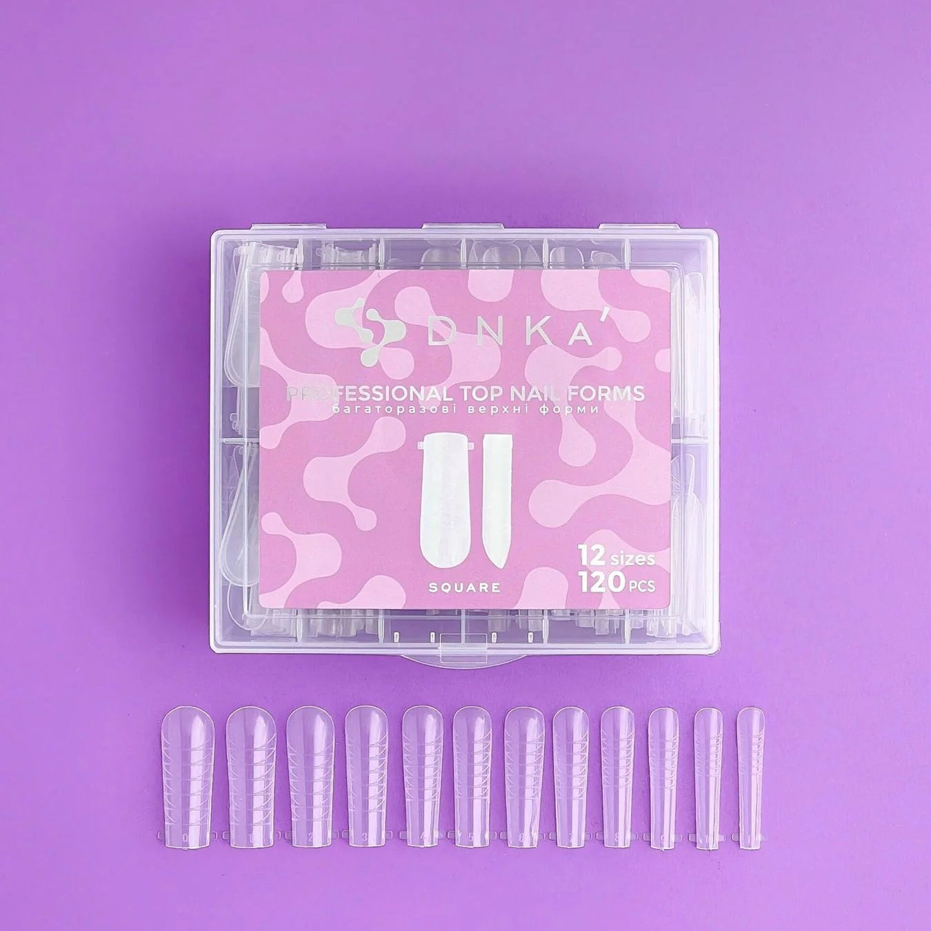 DNKA NAIL FORM (Square)120 pieces