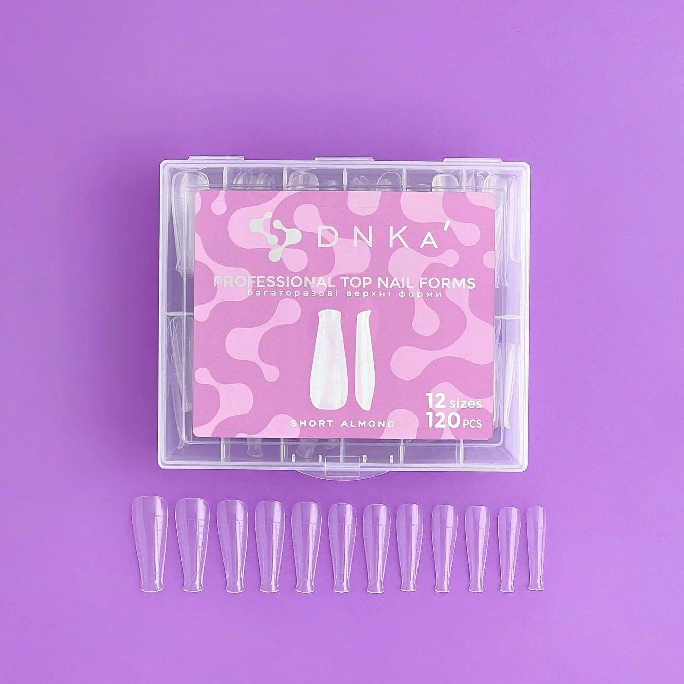 DNKA NAIL FORM (Short Almond)120 pieces