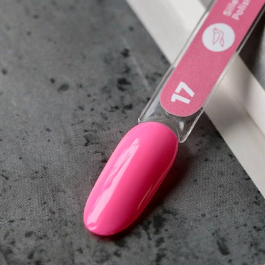 Gel polish Siller No.17/classic pink/ (8ml) - All Pro Beauty