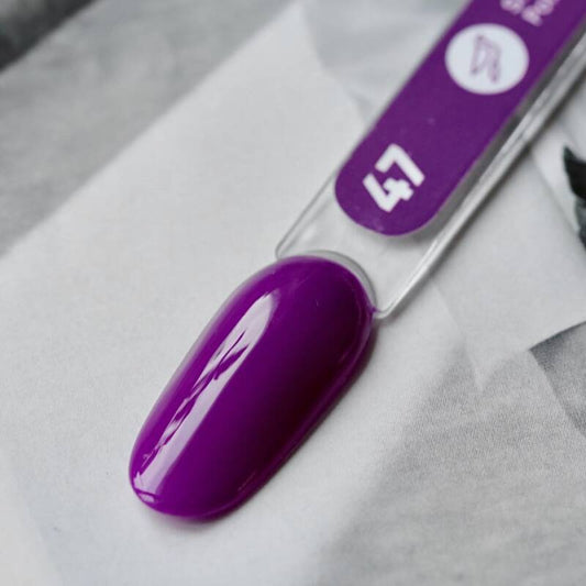 Gel polish Siller No.47/violet/ (8ml) - All Pro Beauty