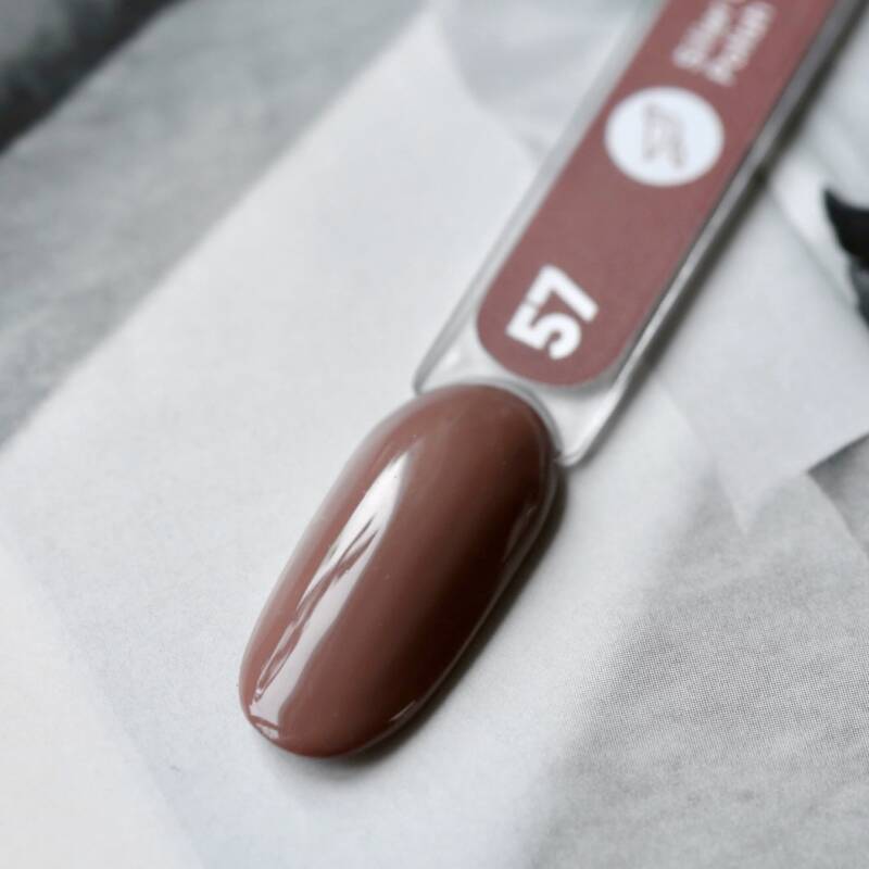 Gel polish Siller No.57/hot chocolate/ (8ml) - All Pro Beauty