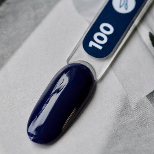 Gel polish Siller No.100/black and blue/ (8ml) - All Pro Beauty