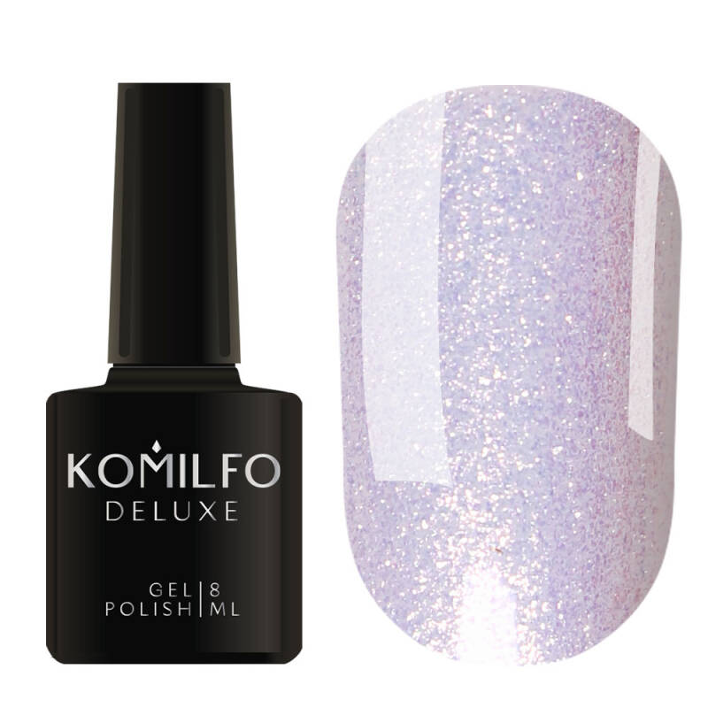 Komilfo DeLuxe Series G012 Gel polish(pearl white, microgloss), 8 ml
