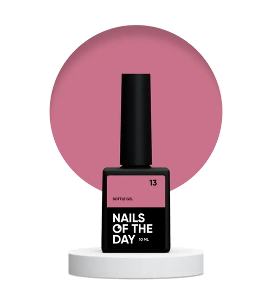 NAILSOFTHEDAY Bottle gel 13 — ultra-strong gel for nails, 10 ml