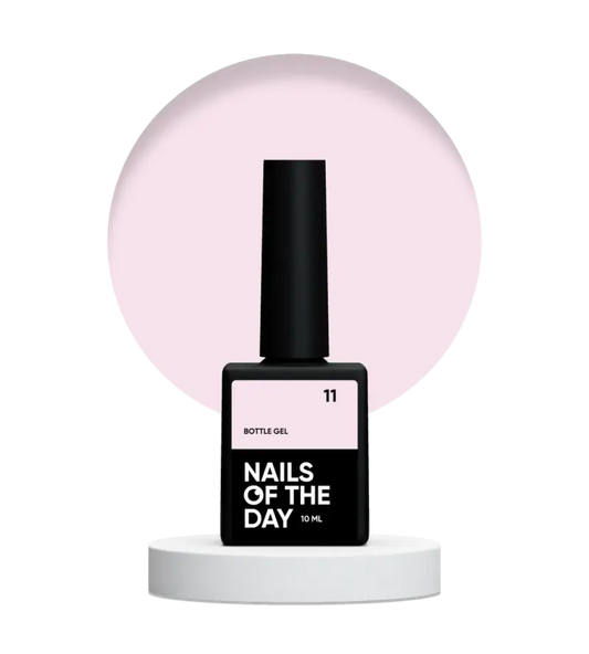 NAILSOFTHEDAY Bottle gel 11 — ultra-strong gel for nails, 10 ml