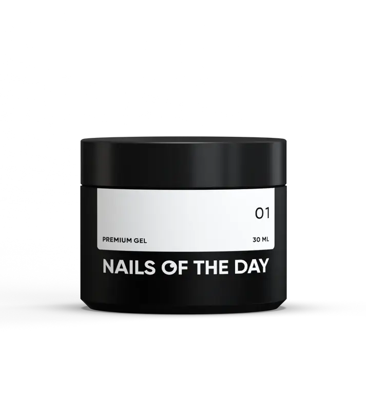 NAILSOFTHEDAY Premium gel 01 — молочко для нарощування, 30 м