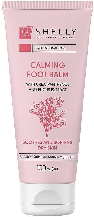 SHELLY. Calming foot balm with urea, panthenol and fucus extract, 100 ml.