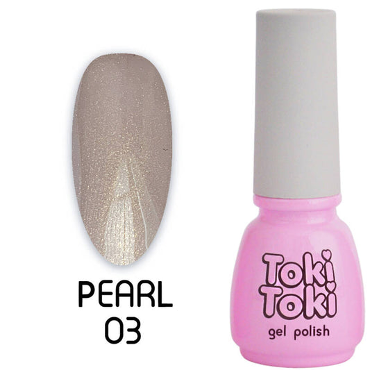 Toki-Toki Gel Polish Pearl #03