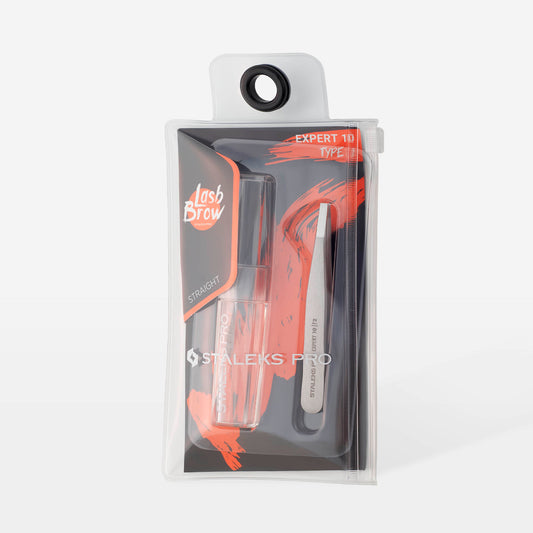 STALEKS Eyebrow tweezers EXPERT narrow straight (TE-10/2, 10/7, 20/3)