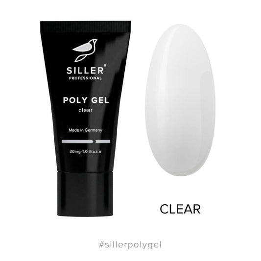Siller Poly Gel CLEAR (30ml) - All Pro Beauty