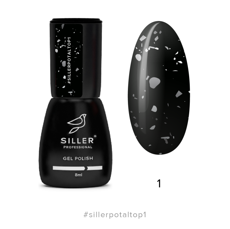Siller Potal Top No Wipe №1 (8мл) - All Pro Beauty