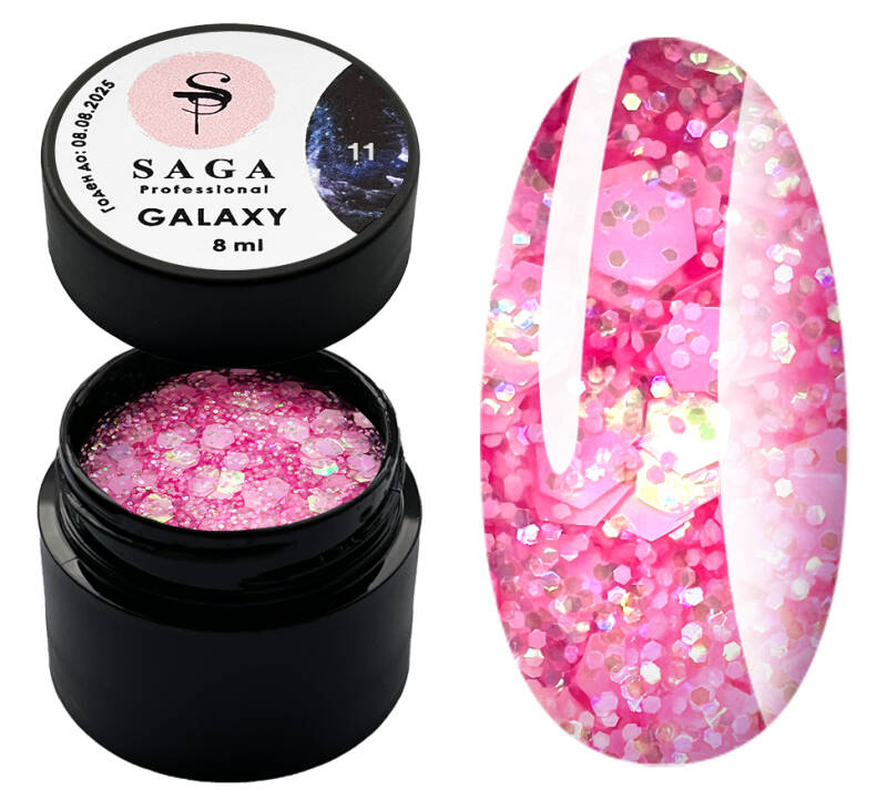 Saga Professional Galaxy Glitter No11 (8ml)