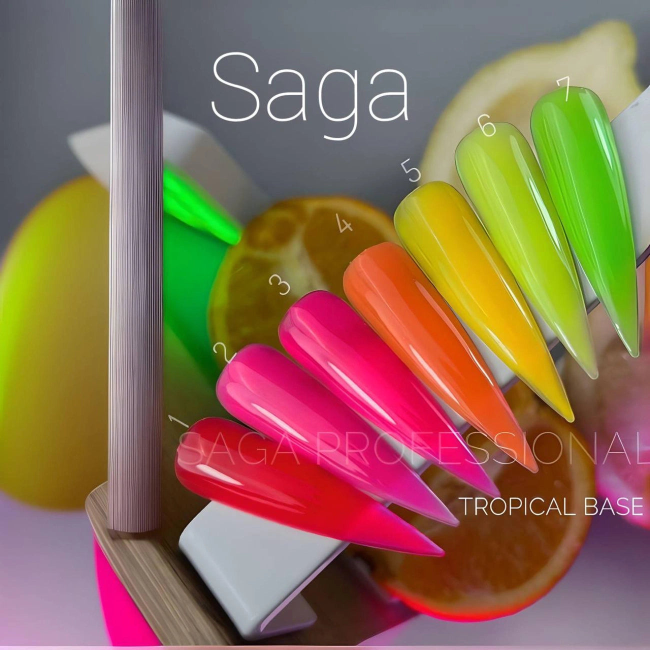 Saga Tropical Color Base 9 ml -No1