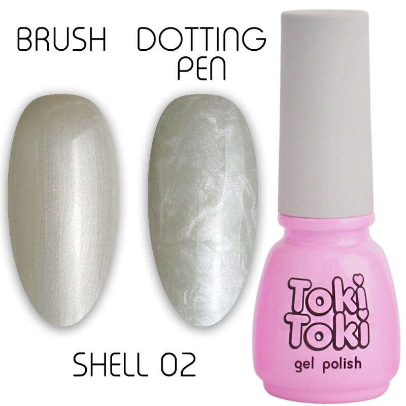 Toki-Toki Gel polish Shell #02