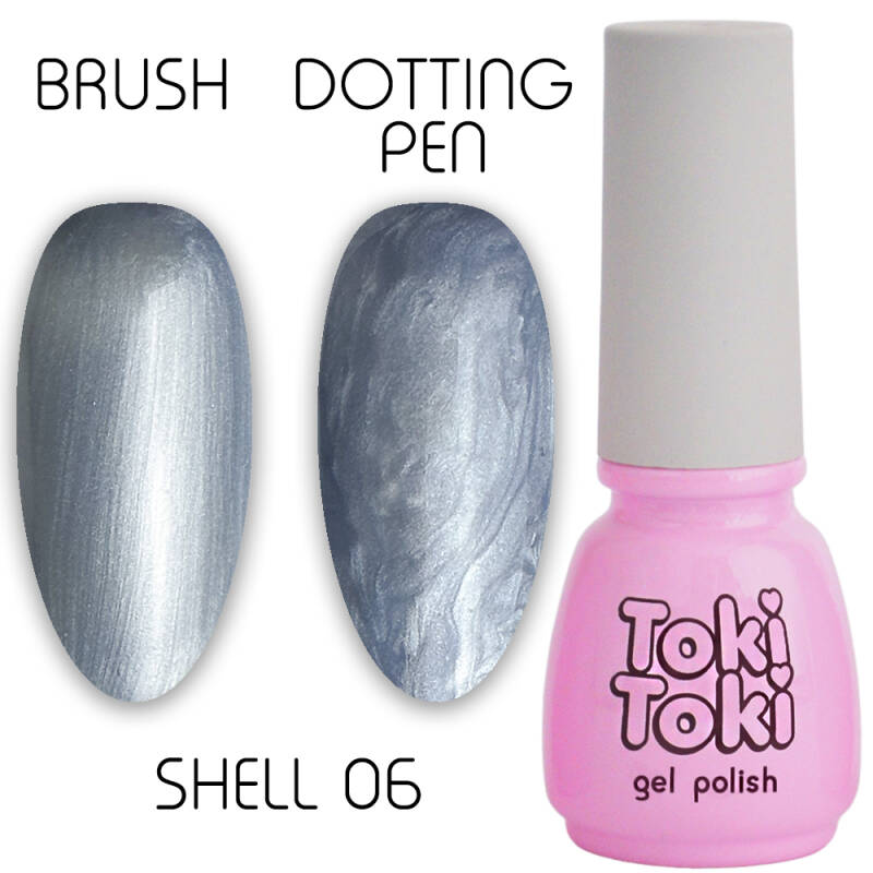 Toki-Toki Gel polish Shell #06