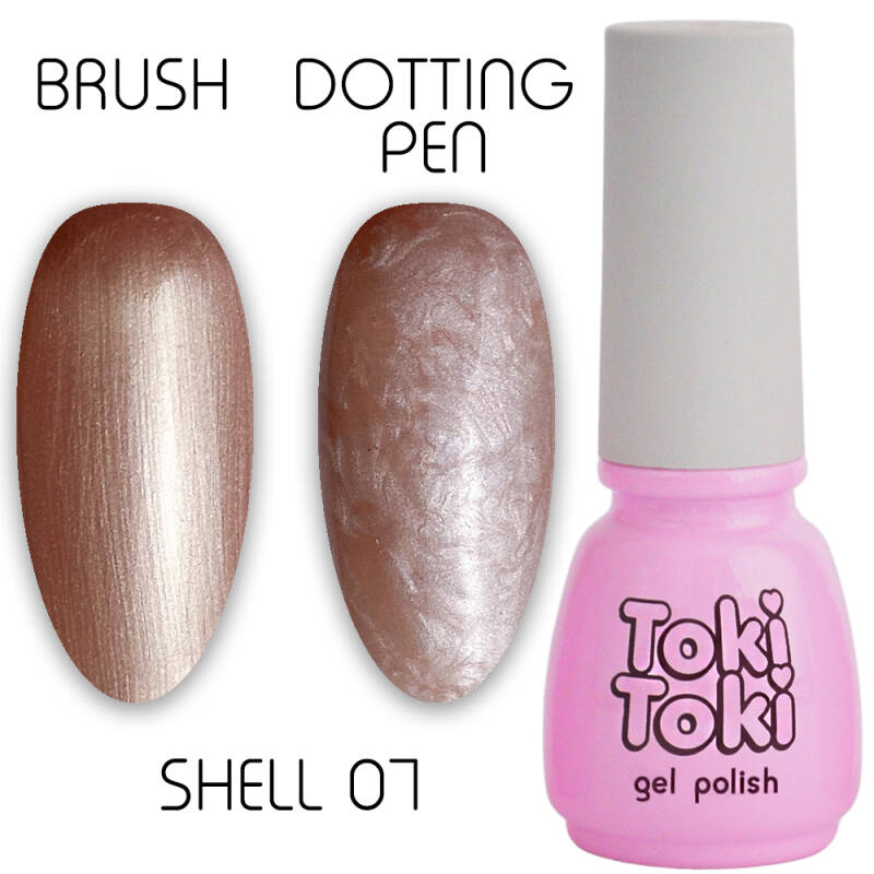 Toki-Toki Гель-лак Shell №07