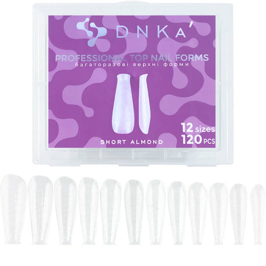 DNKA NAIL FORM (Short Almond)120 pieces