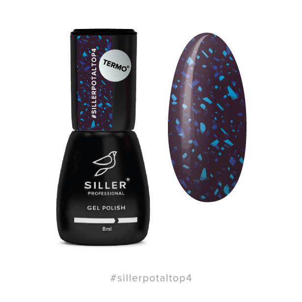 Siller Potal Top No Wipe №4 (8мл) - All Pro Beauty