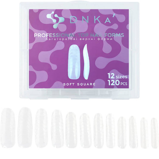 DNKA NAIL FORM (Soft Square)120 pieces