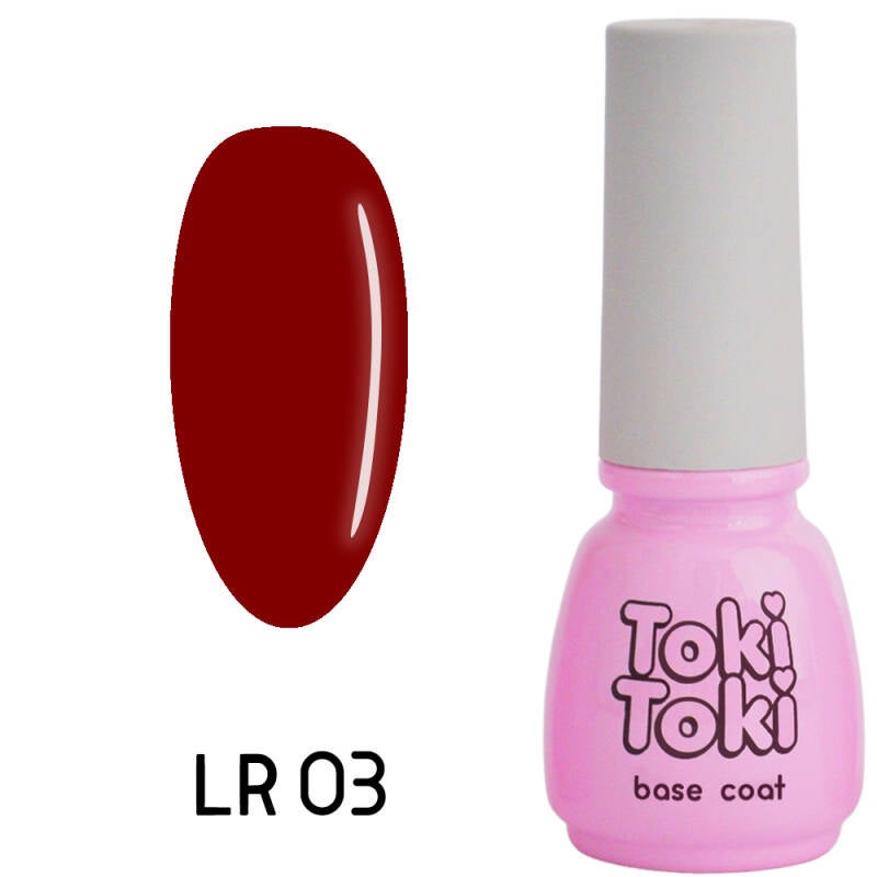 Toki-Toki Gel polish Lady in Red #03