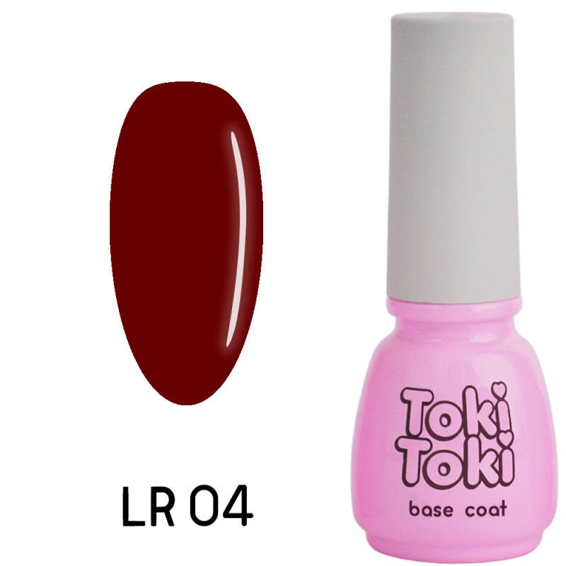 Toki-Toki Gel polish Lady in Red #04