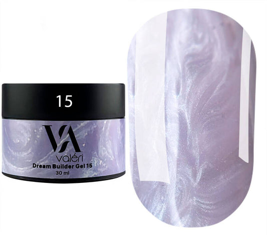 Builder Gel DREAM COLLECTION Valeri №015 30ml