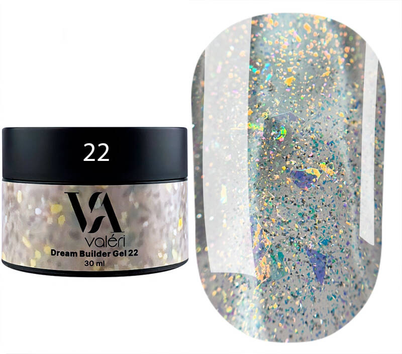 Builder Gel DREAM COLLECTION Valeri №022 30ml