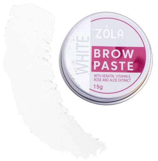 ZOLA Eyebrow contouring paste - white, 15 g