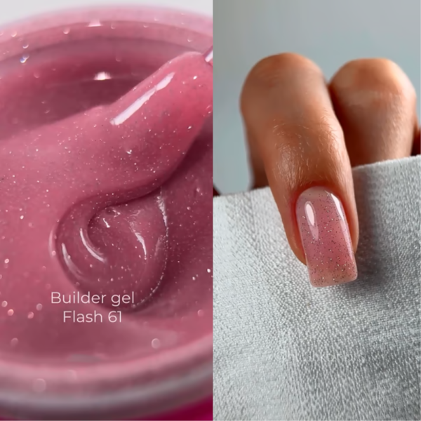 Builder gel Flash Edlen №61 15ml - All Pro Beauty