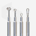 STALEKS Cosmetology toolset “Clean Skin” BEAUTY & CARE 30 (Uno spoon, round tool with 19 holes and double-ended loop) ZBC-30 - All Pro Beauty