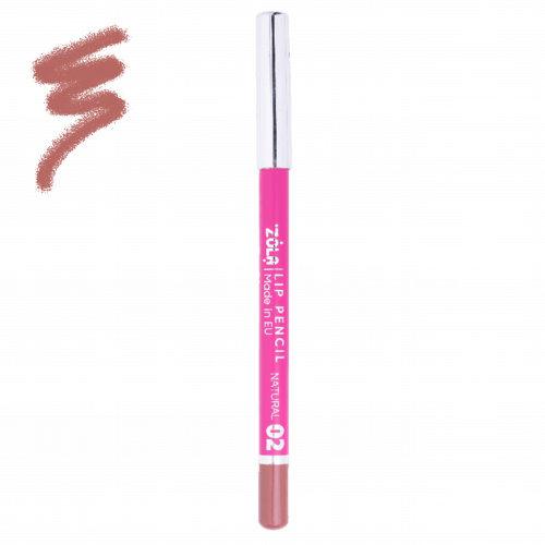ZOLA Lip Pencil 02 Natural - All Pro Beauty