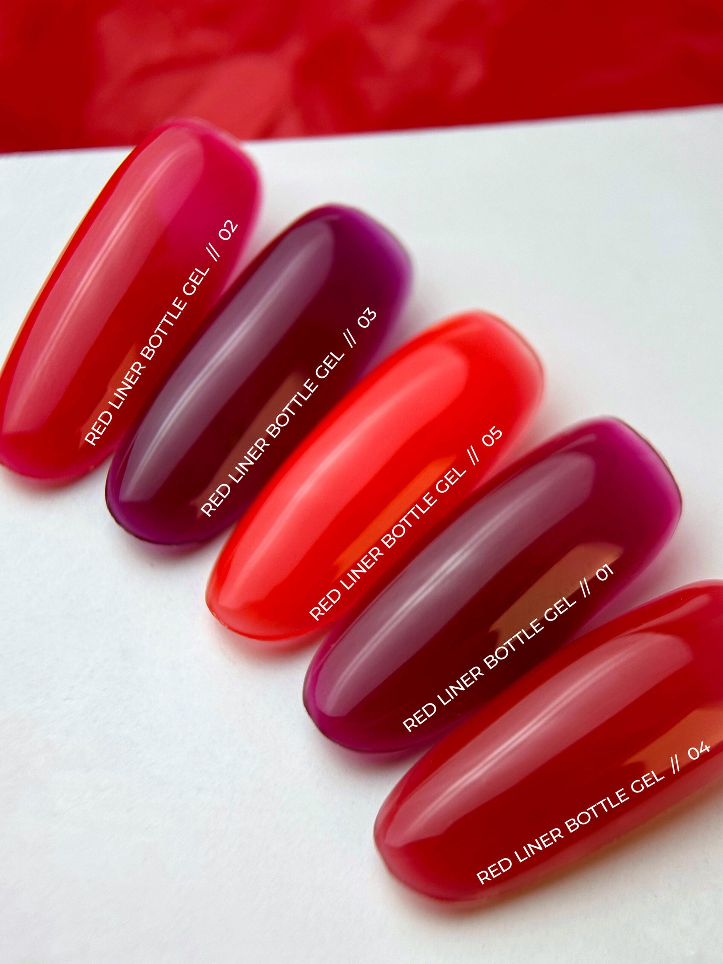 Siller Red Liner Bottle Gel No3 (15ml) - All Pro Beauty