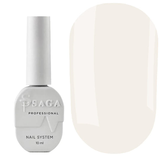 SAGA - Pastel Top No, 05, without a sticky layer, 10 ml light beige - All Pro Beauty