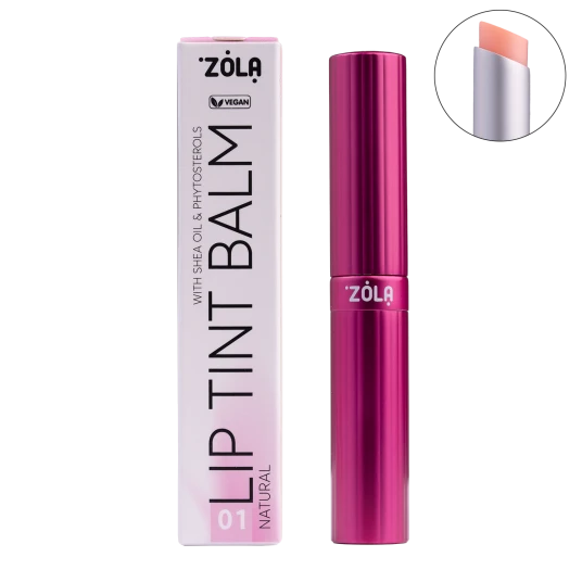 ZOLA Lip Tint Balm (01 Natural)