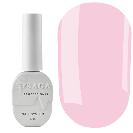 SAGA - Pastel Top No, 06, without a sticky layer, 10 ml pink-peach - All Pro Beauty