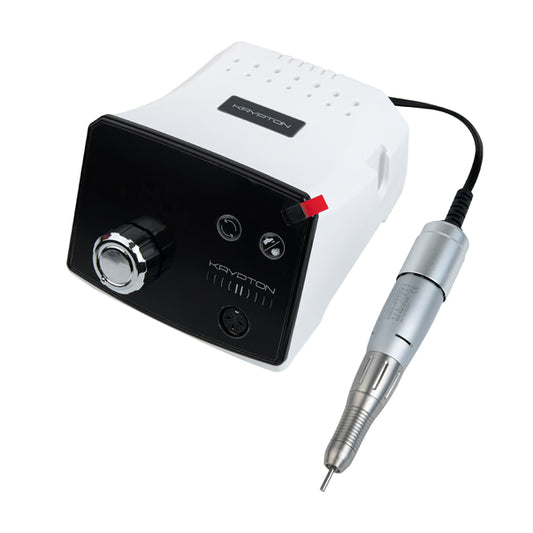 KRYPTON II XPS-300 nail drill (Krypton) for manicure and pedicure, 70W, 30,000 rpm, with lightweight handle (white)