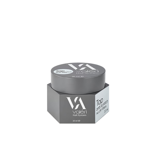 Valeri Top Anti-Scratch No UV Filter 12ml - All Pro Beauty