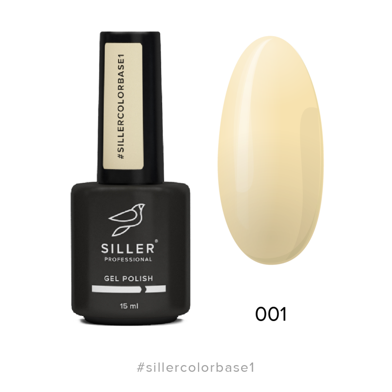 Siller Color Base No1/Yellow(8ml,15ml) — 15ml - All Pro Beauty