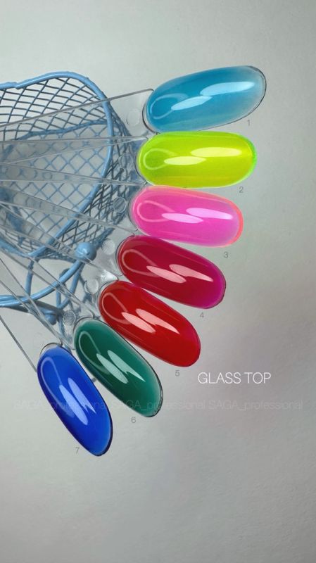 SAGA GLASS TOP 10ml - No5 - All Pro Beauty