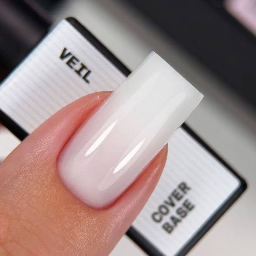 BIBLIOTEKA Cover Base № 01 Veil – Semi-transparent milky, 10 ml