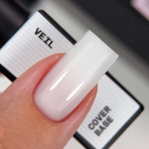 BIBLIOTEKA Cover Base № 01 Veil – Semi-transparent milky, 10 ml