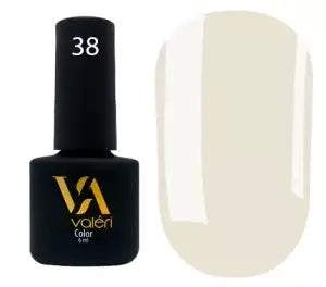 Valeri Nail gel polish No38 (light pistachio, enamel), 6 ml - All Pro Beauty