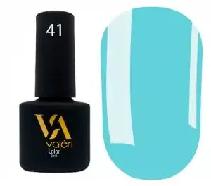 Valeri Nail gel polish No41 (bright blue, enamel), 6 ml