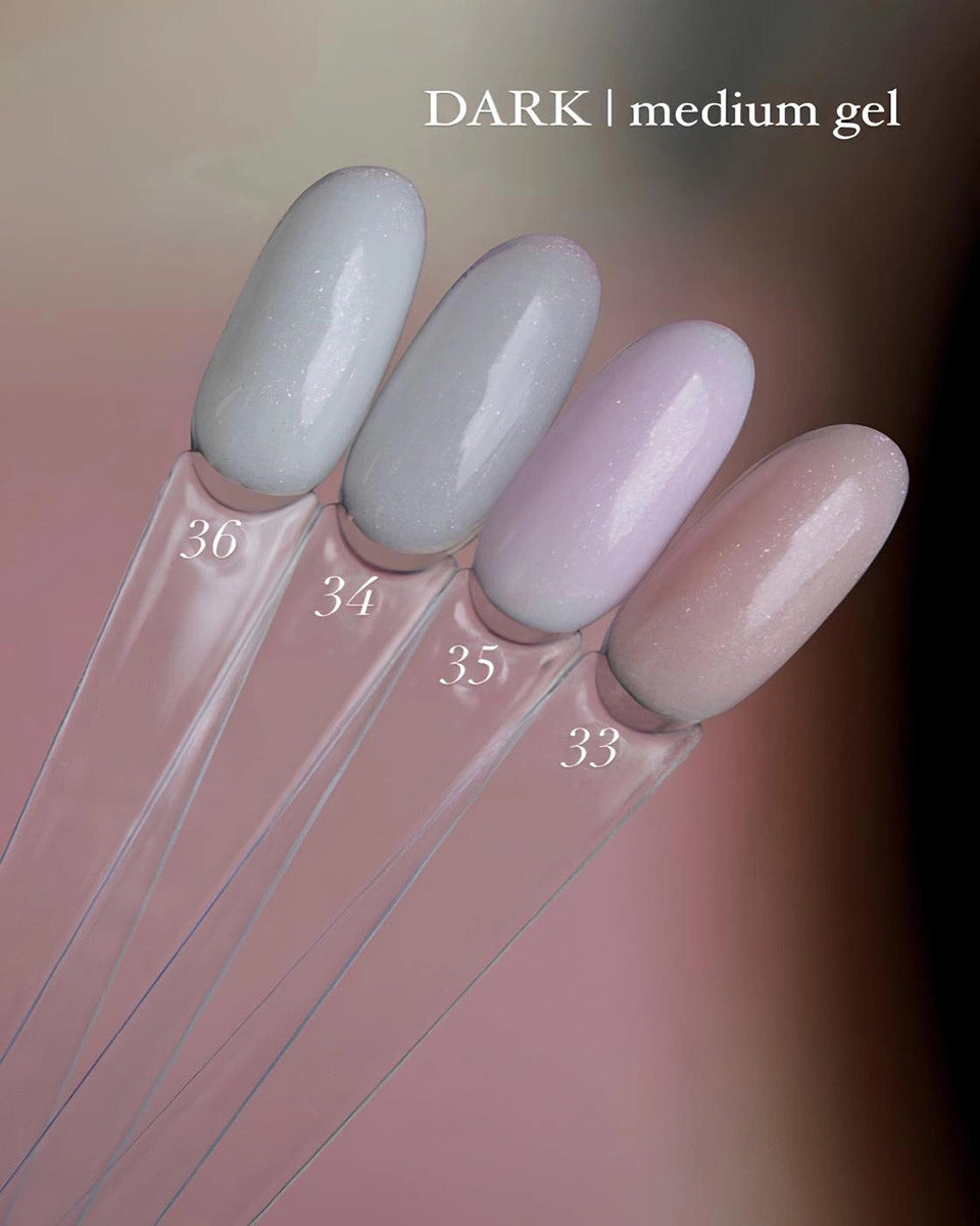 DARK Medium Gel №36, 15 ml - All Pro Beauty